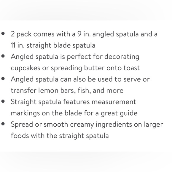 Flash Sale Last Set! 🌺 New Pioneer Woman Red 2-Piece Cake Spreader Spatula Set - Picture 4 of 11